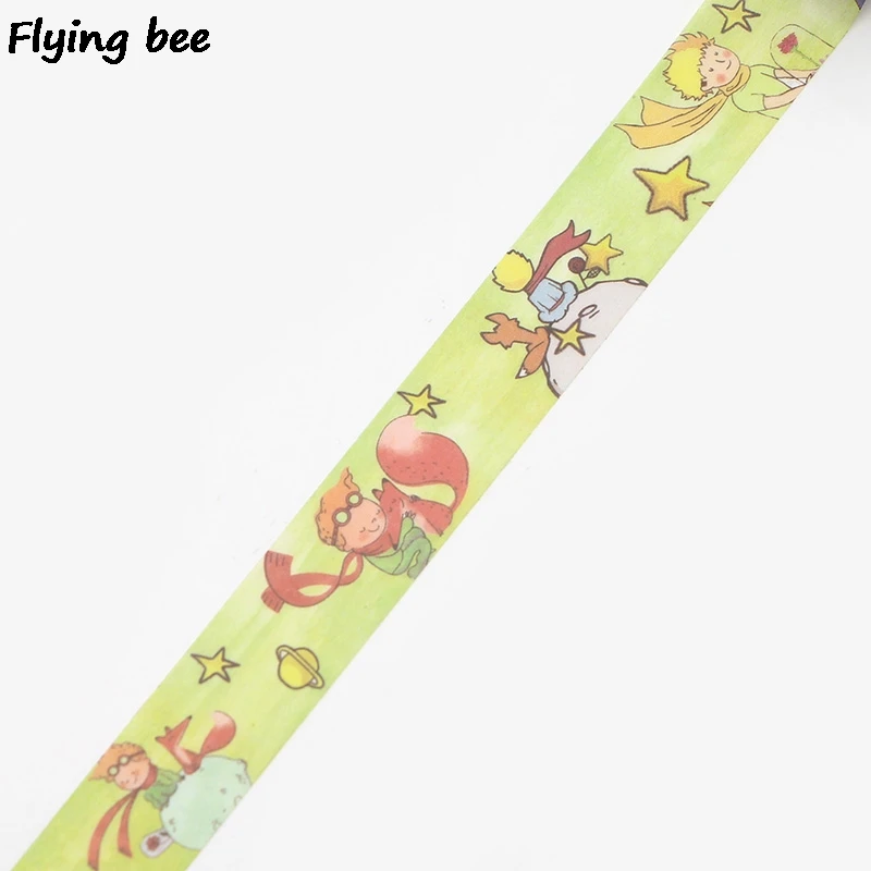 Flyingbee 15mmX5m Prince васи лента бумага DIY декоративная клейкая канцелярские