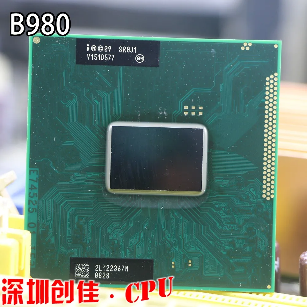 ЦП Intel Pentium SR0J1 B980 SROJ1 B980 2,4G/2 M HM65 HM67 чипы IC ПРОЦЕССОР ноутбук B 980