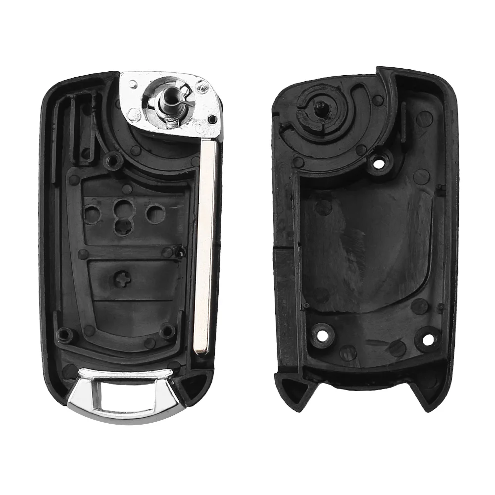 KEYYOU Новый 2 кнопочный откидной складной чехол для ключа Opel Corsa Astra Kadett Monza Монтана