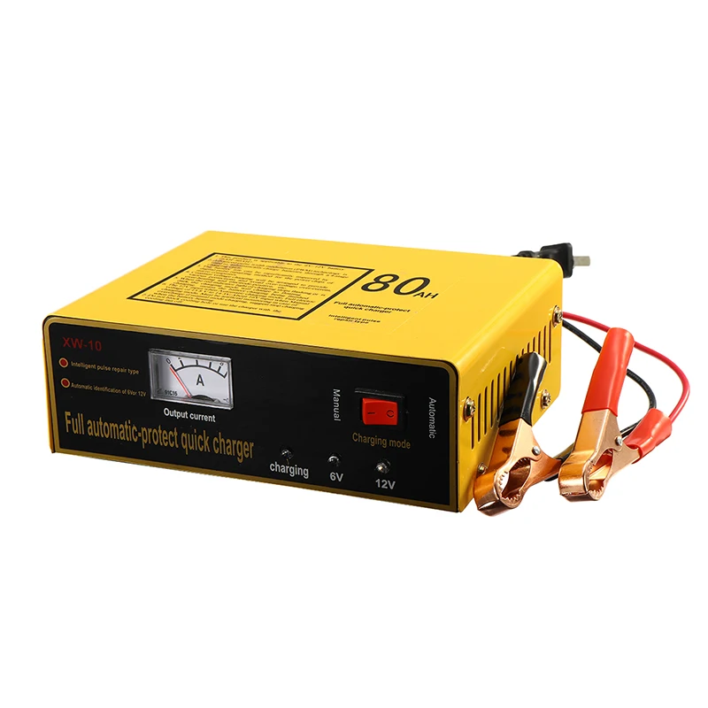 6 V/12 V 80AH 140 W автоматическое интеллектуальное автомобильное зарядное устройство