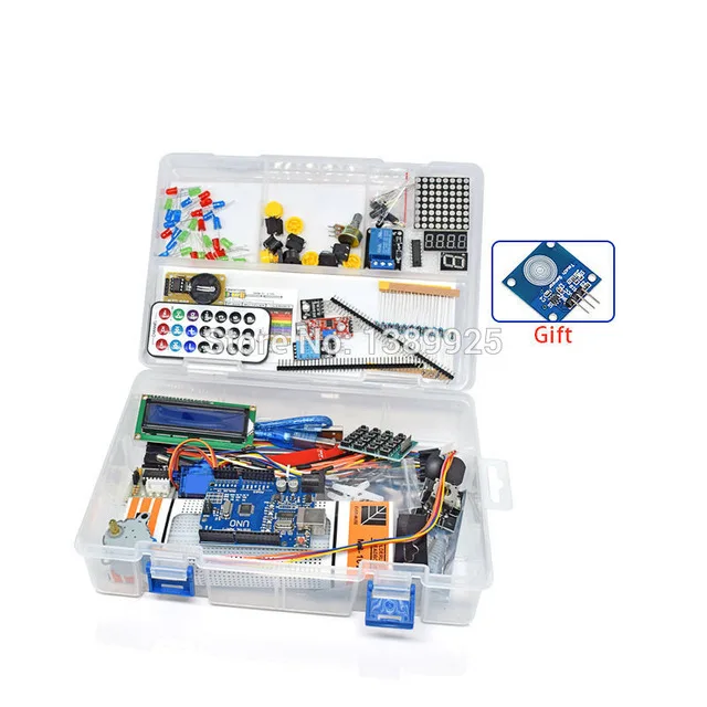 

Weikedz RFID Starter Kit for Arduino UNO R3 Upgraded Version Learning Suite With Retail Box