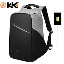 KAKA мужской рюкзак с защитой от кражи USB 15,6, рюкзак для ноутбука, водонепроницаемый деловой модный мужской рюкзак, школьный рюкзак для женщин