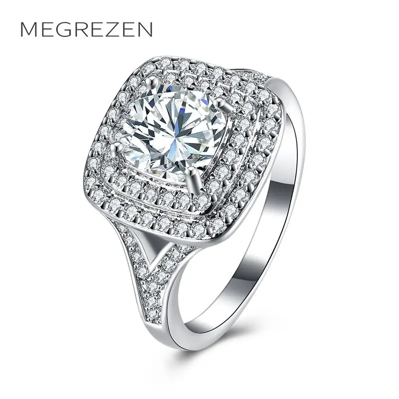 megrezen charms engagement ring with cubic zirconia turkish jewelry wedding rings for women anelli donna bijouterie - Turkish Wedding Ring megrezen charms engagement ring with cubic zirconia turkish jewelry wedding rings for women anelli donna bijouterie - Turkish Wedding Ring