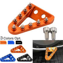 Pédale de frein arrière plaque d'embout pour KTM SX SXF EXC EXCF XC XCF XCW XCFW pour Husqvarna 125 150 250 350 450 500 2017-2021 2020