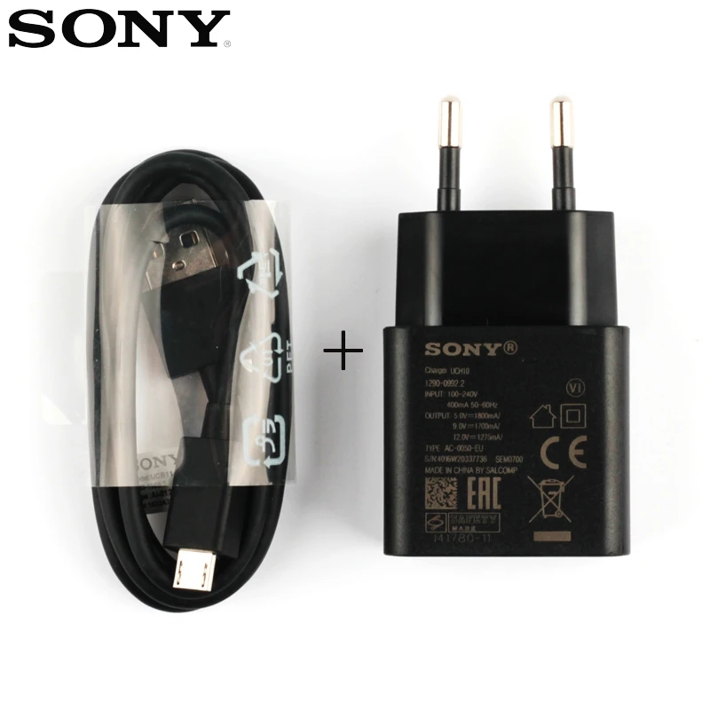 Адаптер SONY для быстрой зарядки UCH10 для Xperia XA Ultra E5 Xperia Z Ultra XL39H Z1 L39