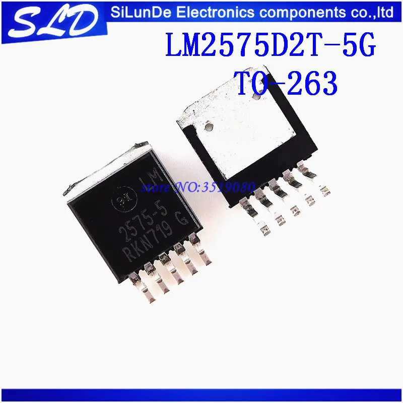 Envío gratis 10 unids/lote LM2575D2T 5G LM2575D2T LM2575D2T 5 2575D2T ...