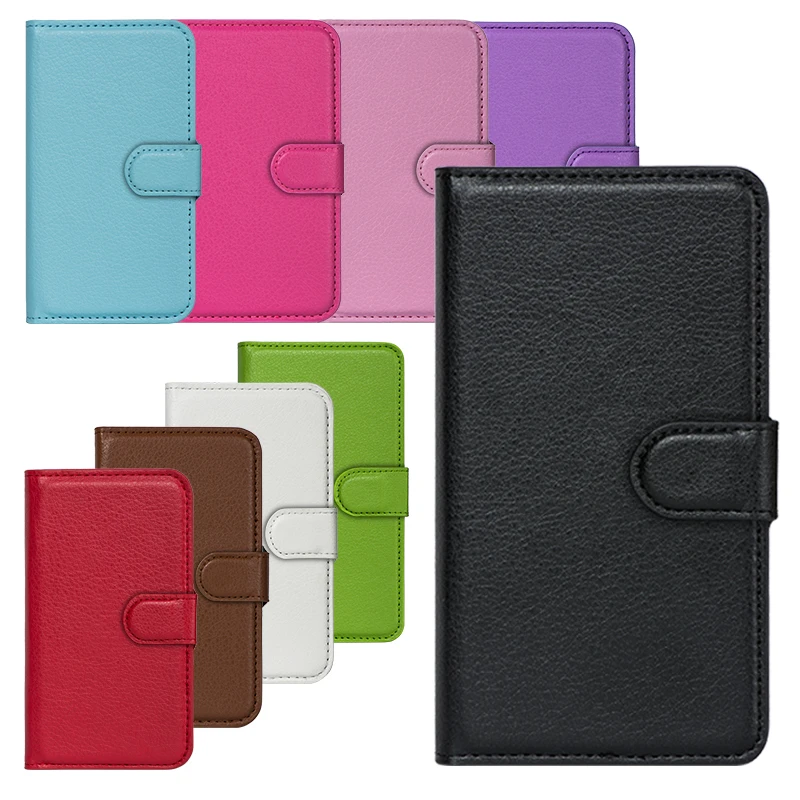 High Quality Luxury Magnetic Flip Cover Stand Wallet Leather Case Skin For ZTE Blade V7 5.2&quot Phone |