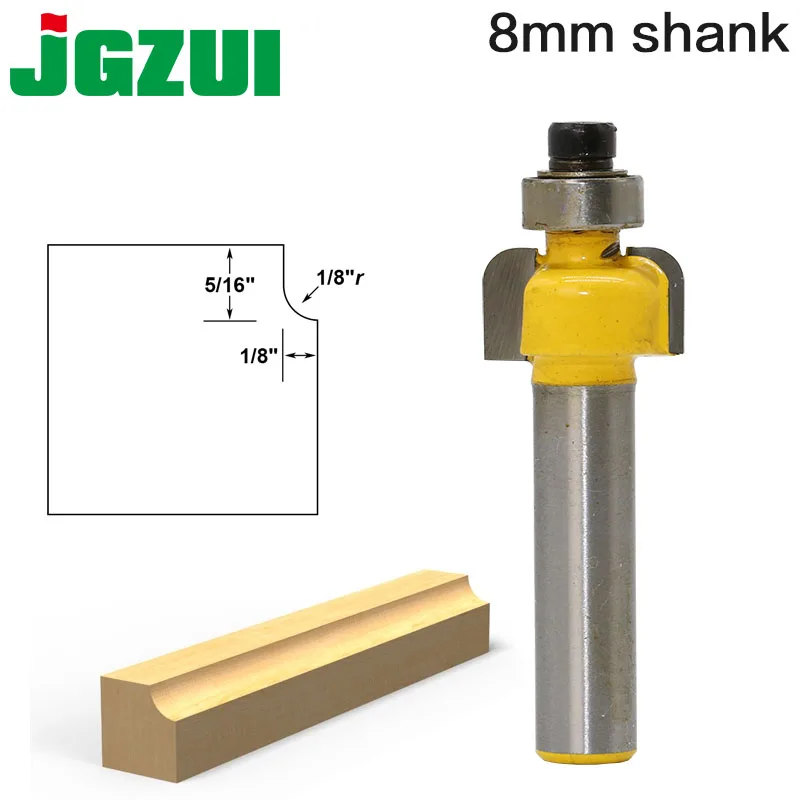 Cove окантовкой и литья маршрутизатор бит хвостовик деревообрабатывающей резак для Мощность инструмент