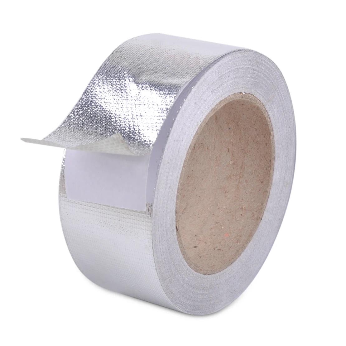 

DWCX Silver Aluminum Reinforced Tape Heat Resistant High Temperature Shield Wrap for Intake Pipe Suction kit Intercooler Pipes