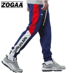 2018 Men Pants Full Length Side Stripe Printed Trousers Mens Joggers Sportswear Fitness Gym Pants Male Vintage Sweatpants ZOGAA 2018 Men Pants Full Length Side Stripe Printed Trousers Mens Joggers Sportswear Fitness Gym Pants Male Vintage Sweatpants ZOGAA