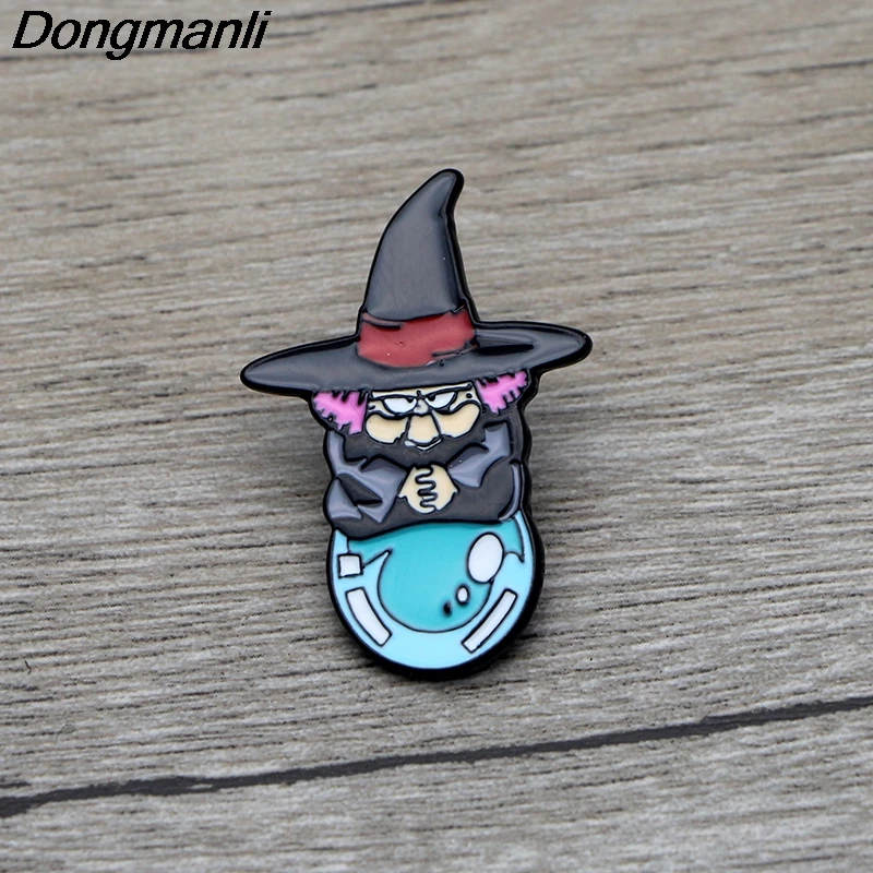 

L3358 Dragon Ball Witch Metal Enamel Pin Brooches Cartoon Creative Metal Brooch Pins Denim Hat Badge Collar Jewelry 1pcs