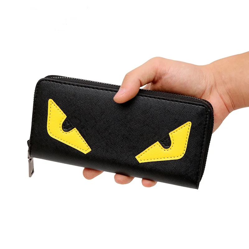 Little Monsters Big Eye Women Wallets Fashion Designer Clutches Card