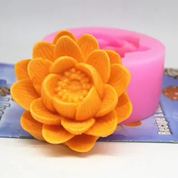 

Livly lotus soap mold silicone cake mold
