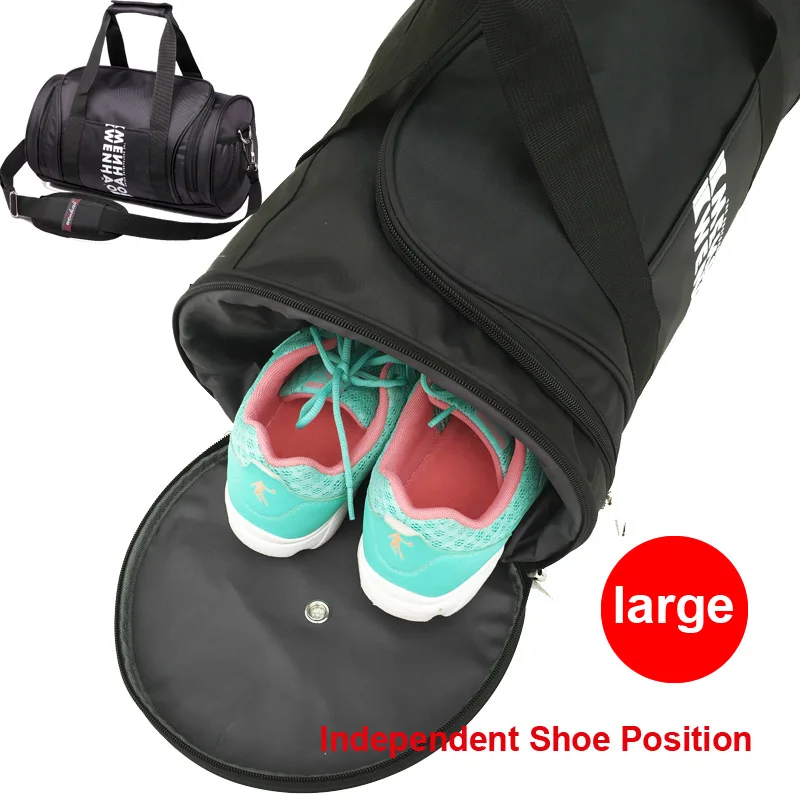 Gym Bag, Duffel Bag, Sports Gym Bag for Women and Men with Shoe Compartment