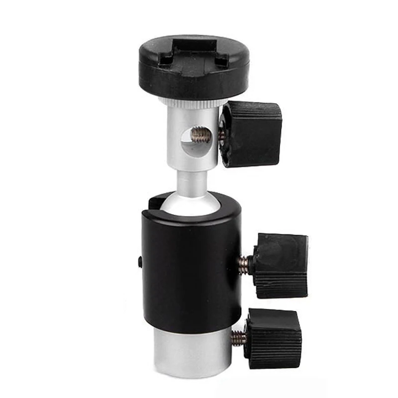 10pcs/lot 360 Degree Swivel Ball Head Flash Hot Shoe