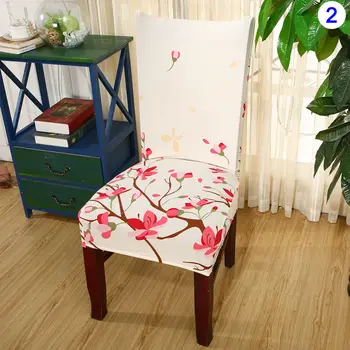

1 Pcs Chair Cover Stretch Elastic Anti-dirty For Office Seat Dining Room Restaurant XHC88
