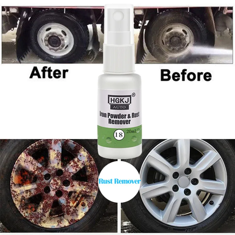 

CARPRIE Car Liquid HGKJ-18-20ml 50ml Cleaner No Need to Rub Easy to Decontaminate Rust Remover Neutral Wheel dropship 19A26