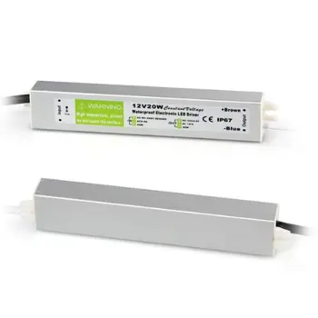 

KSOL New Style LED Transformateur Electronique Transfo Etanche 90-250V AC Vers 12V DC