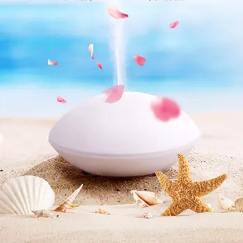 

80ML Shell USB Charging Mini Ultrasonic Aromatherapy Machine Aroma Diffuser Ultrasonic Humidifier Air Purifier Refresher