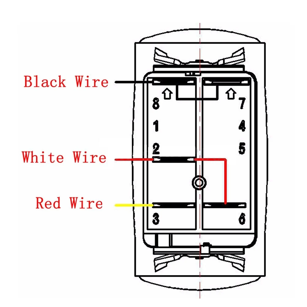 LED Light Bar Rocker On/Off Switch with Relay Wiring Harness Kit 12V 40A Relay for Jeep RV Boat Trailer-in Car Switches & Relays from Automobiles ...
