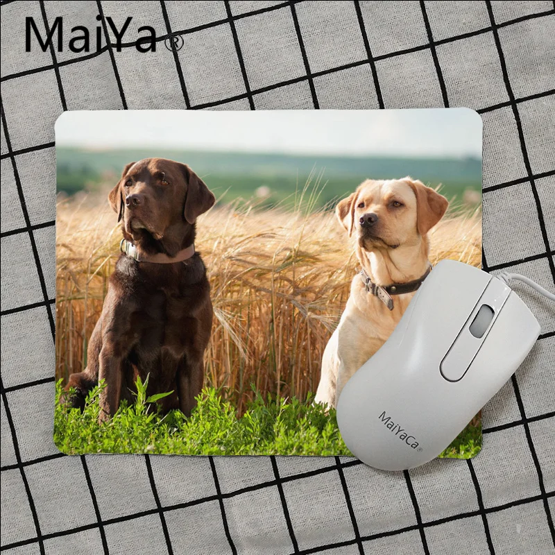 Maiya, высокое качество, лабрадор, собака, животные, Нескользящие, прочные, силиконовые компьютерные коврики,,, игровой коврик, мышь