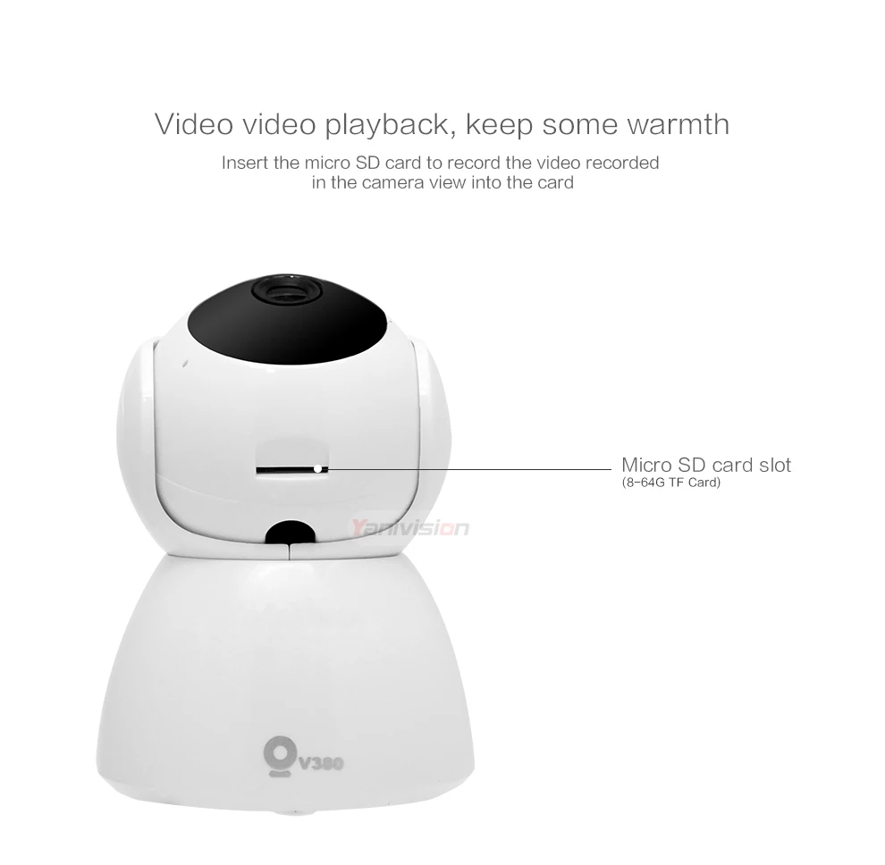 H.265 умный дом безопасности Wi Fi Камера 1080 P HD P2P ИК Ночное видение сети IP Камеры