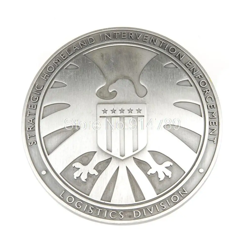 

THE AVENGERS AGENTS OF SHIELD S.H.I.E.L.D. METAL BADGE FULL SIZE-35110
