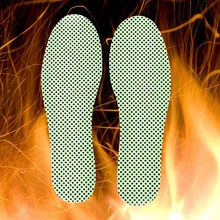Теплые рефлексотерапевтические стельки Самонагревающиеся неплатежящиеся зимние подошвы для обуви натуральный турмалин Подогреваемые Самонагревающиеся стельки 1 пара