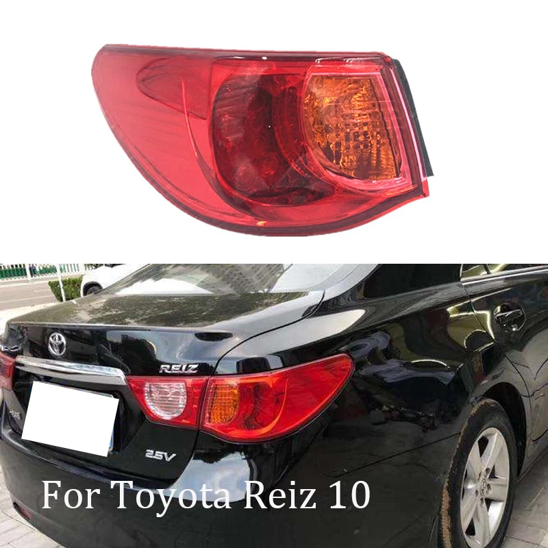 

MZORANGE New Rear Trunk Halogen Taillights Replacement Reflector Bumper For Toyota Reiz 2010