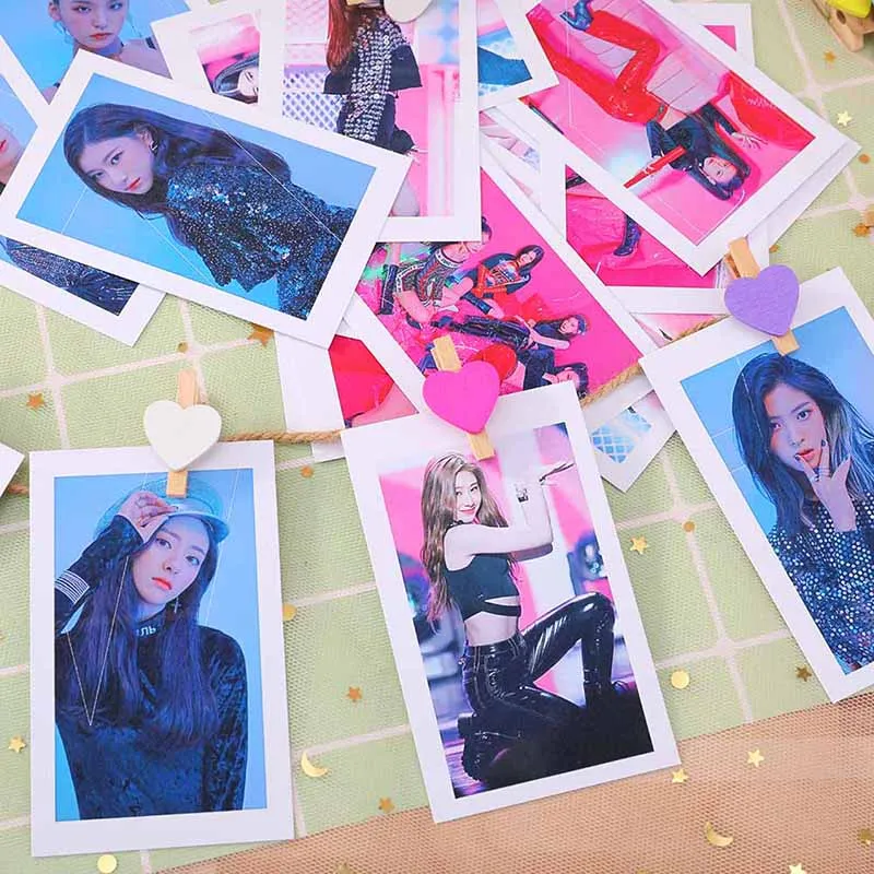 20 шт./компл. K-pop ITZY IT'z различные бумажные фото карты YUNA RYUJIN коллективные ломо карты фотокарты