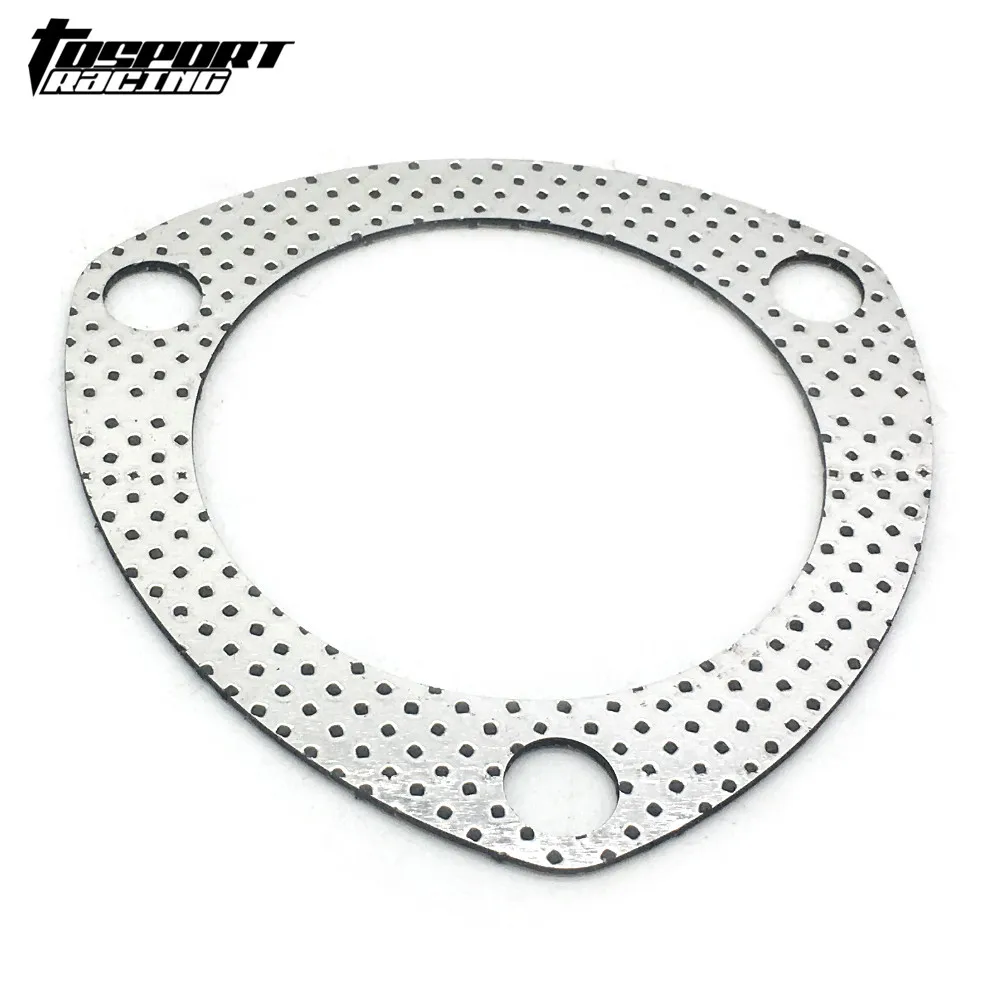 5PCS/LOT 3'' inch 77mm Exhaust Pipe Gasket To Muffler Gasket Exhaust