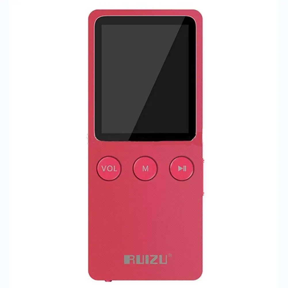 1.8" RUIZU MP4 Player Ultrathin 8GB Hifi Lossless 200 Hours with FM Clock Rose color cute perfect gift | Электроника