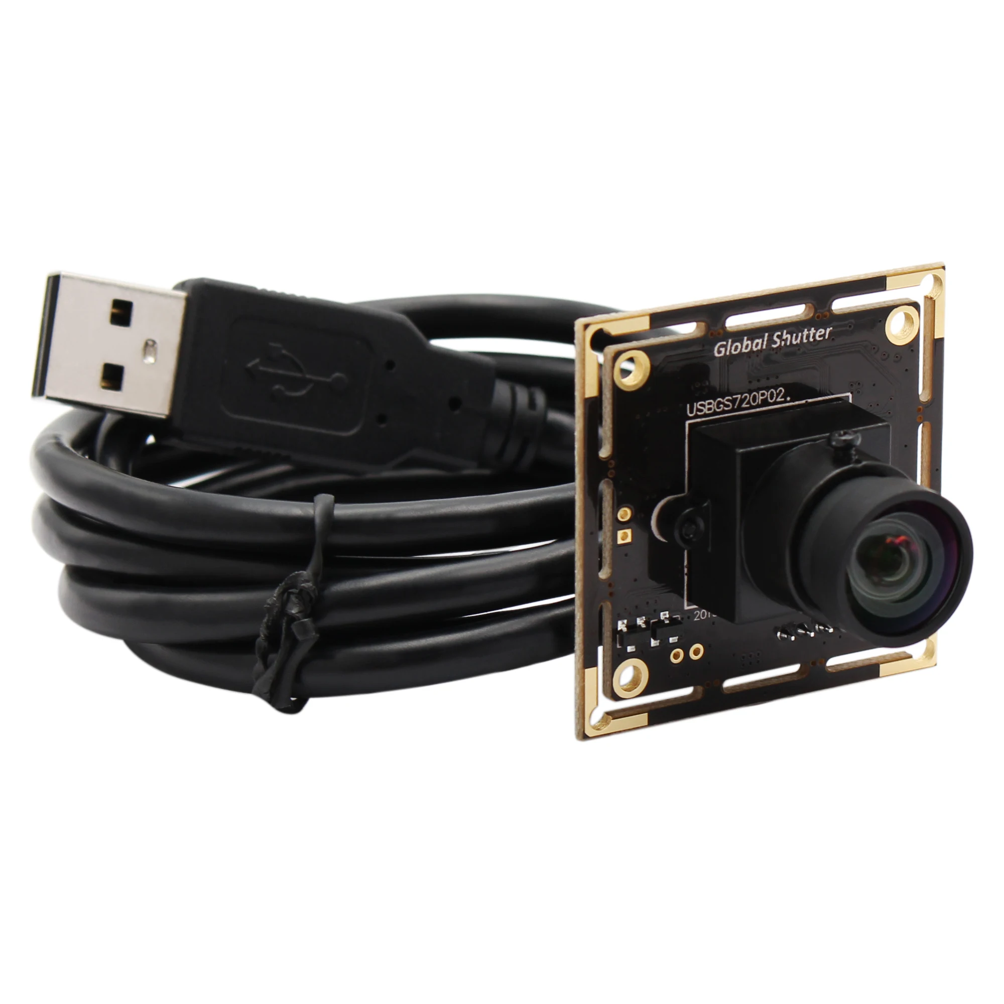 HD Global Shutter USB промышленная веб-камера высокая скорость 60fps 1280*720 Aptina AR0144 USB модуль камеры для Mac Linux Android Windows