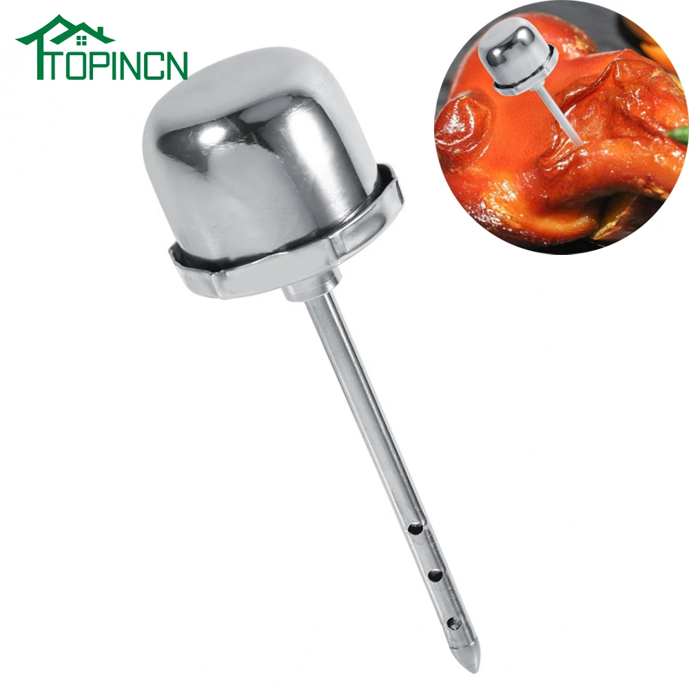 1 PC 304 Stainless Steel Meat Injector Kit Kitchen Marinade Injector