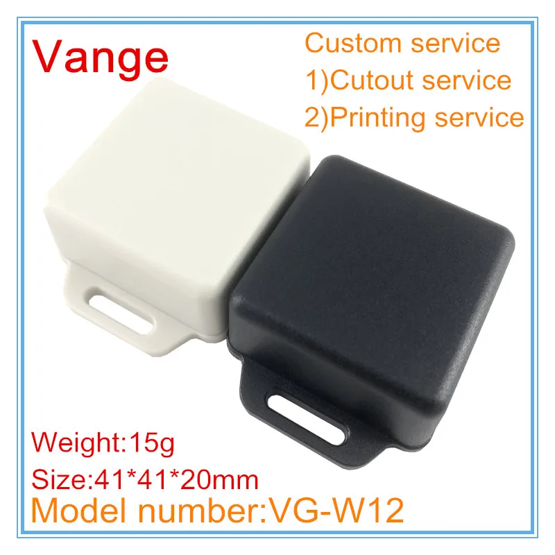 

1pcs/lot mold injection box case 41*41*20mm ABS plastic housing enclosure diy for electric cable outlet box