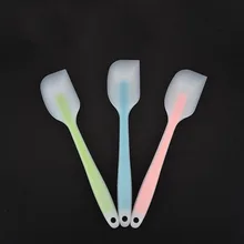 3 шт. Цветной силиконовый крем-Лопатка гибкий скребок для масла антипригарные инструменты для выпечки тортов термостойкие флипперы кухонные принадлежности