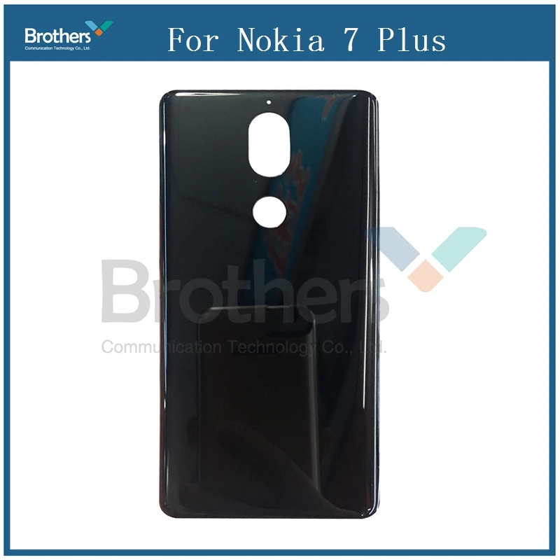 

For Nokia 7 Plus Battery Cover Rear Door Back Glass Case Phone Housing Replacement Parts For Nokia 7 Plus