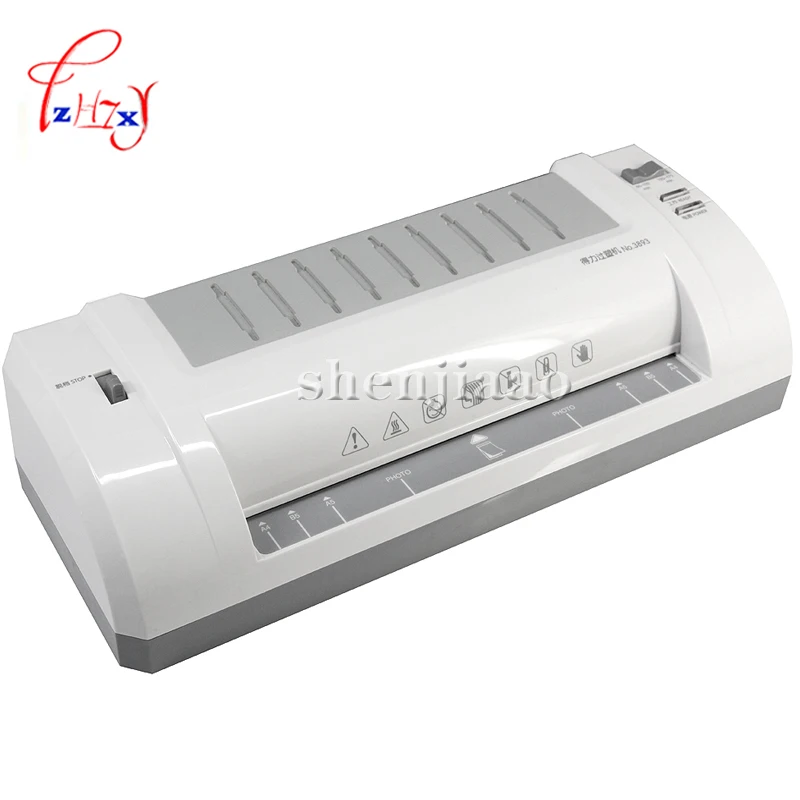 3893 Energy saving hot oca vacuum laminator A4 concise fashion mute type laminating machine / photographs machine