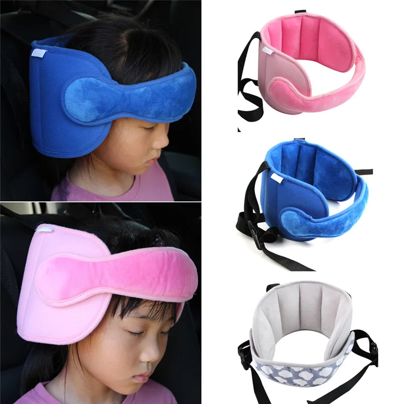 

Safety Car Soft Thick Safe Adjustable Release Buckle Seat Sleep Nap Aid Child Kid Baby Head Support Holder Protector Belt#291993