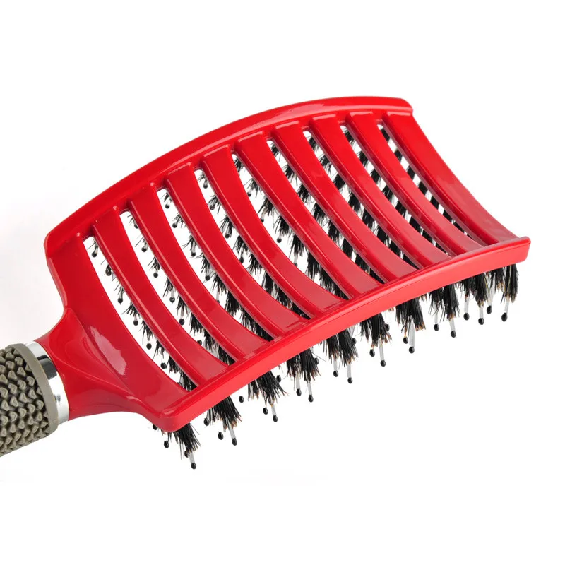 Szczotka do włosów masująca skórę głowy dla kobiet, grzebień, nylon, włosy mokre, suche, kręcone, rozplątywanie, salon, stylizacja włosów, akcesoria do stylizacji, dropship 3 Szczotka do włosów masująca skórę głowy dla kobiet, grzebień, nylon, włosy mokre, suche, kręcone, rozplątywanie, salon, stylizacja włosów, akcesoria do stylizacji, dropship 3