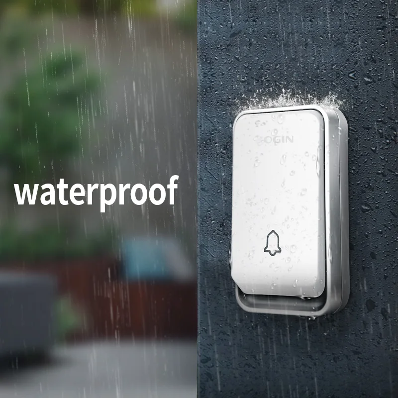 VeryHome самогенерирующийся водонепроницаемый беспроводной дверной звонок
