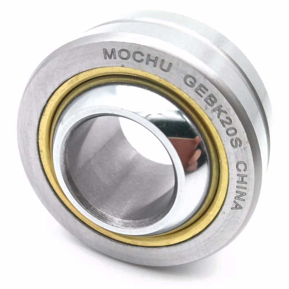 

1PIECE MOCHU GEBK20S 20X46X25X18 PB20 PB-20 GEBK PB Radial Shaft Spherical Plain Bearings With Self-lubrication