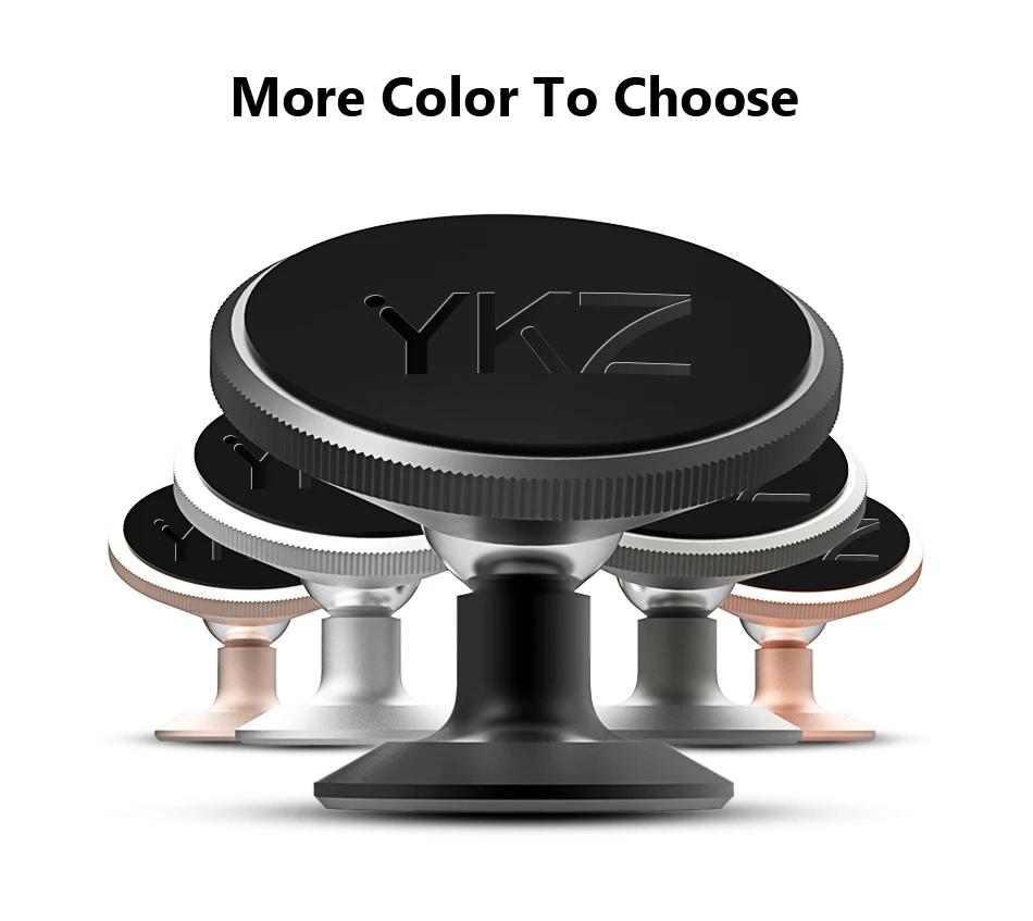 YKZ Car Phone Holder Dashboard Magnetic 360 Degree Universal Air Vent Mount Phone Stand Holder for iPhone Samsung Xiaomi   (16)