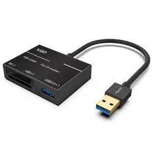 Все-в-одном XQD кард-ридер 500 МБ/с./с высокоскоростной XQD2.0 USB3.0 концентратор адаптер для ПК для sony M/G серии Nikon D4/D5/D500