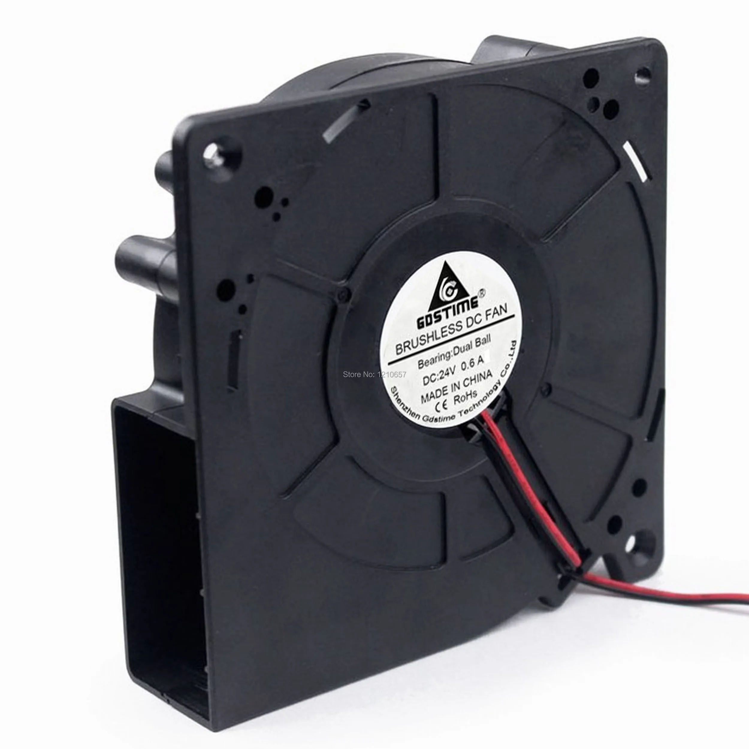 1 шт. Gdstime бесщеточный DC 120x32 мм 12 см 12032 24 В 2 контактный шарикоподшипник