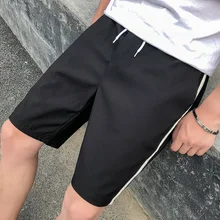 Для мужчин's повседневное летние шорты для женщин пикантные Мужчин's фитнес, бодибилдинг, тренировка мужчин модные пляжные тонкий Бермуды