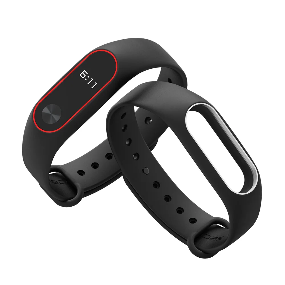 Оригинальный браслет Mijobs Mi Band 2 для Xiaomi сменный Цветной силиконовый ремешок