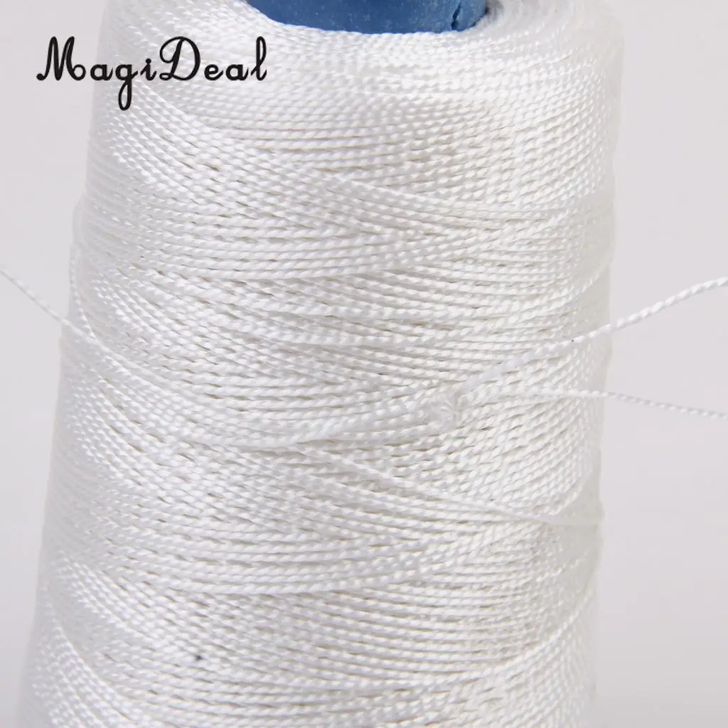 350M 80LBS Coffee Nylon Twisted Bowstring Thread Kite Line String Sewing Cord for Outdoor Hunting Archery Camping Clothes Access