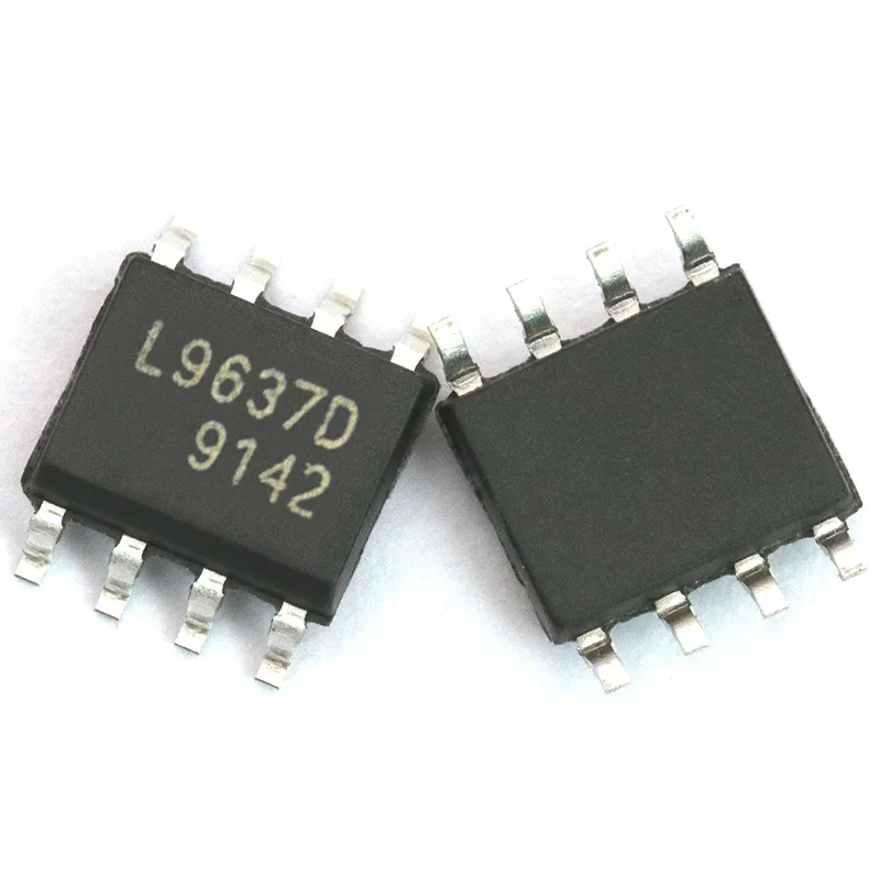 2 шт. L9637D SOP8 L9637 SOP L9637DTR L9637D013TR 9637D лапками углублением SOP-8 SMD Мощность Драйвер IC чип датчика