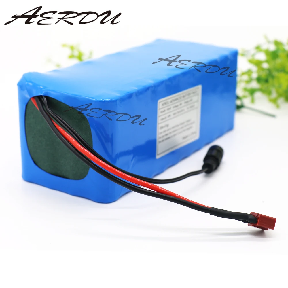 

AERDU 36V 10S4P 12Ah For LGHG2 with 25A Balance BMS 42V lithium battery pack for Xiaomi ebike electric car bicycle motor scooter